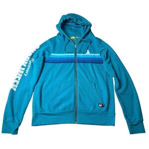 Aviator Nation Discovery Shark Week Unisex Hoodie Size L